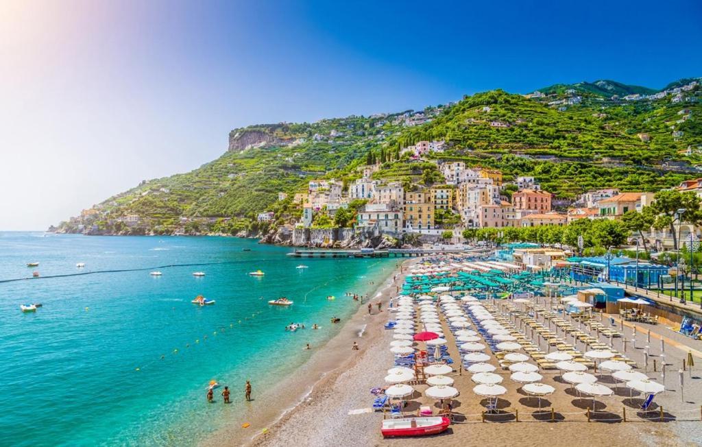 Ferienwohnung L'Albero Della Vita Minori Exterior foto