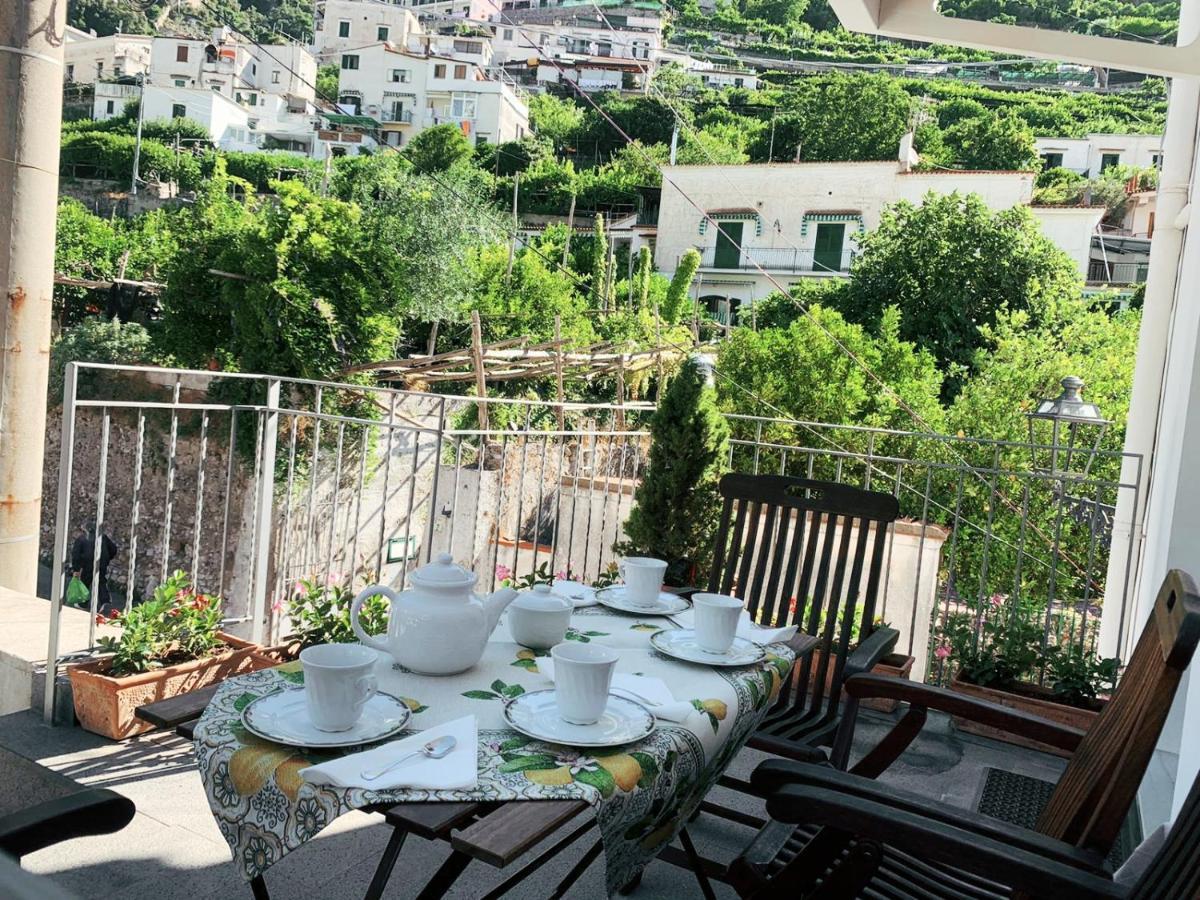 Ferienwohnung L'Albero Della Vita Minori Exterior foto